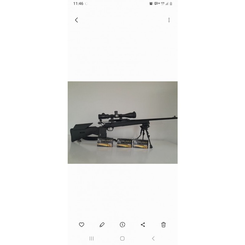 Satılık sıfır monza 7.62 yivli tüfek 61 cm namlulu
