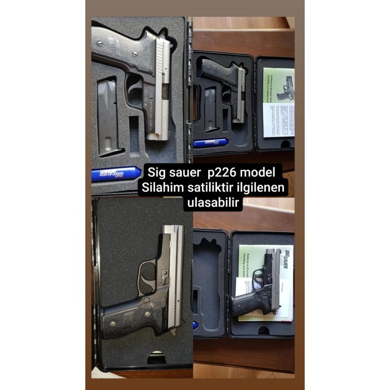 3.500 $ P229 SIG SAUER GARANTI BELGELI MEMURDAN DEVIR
