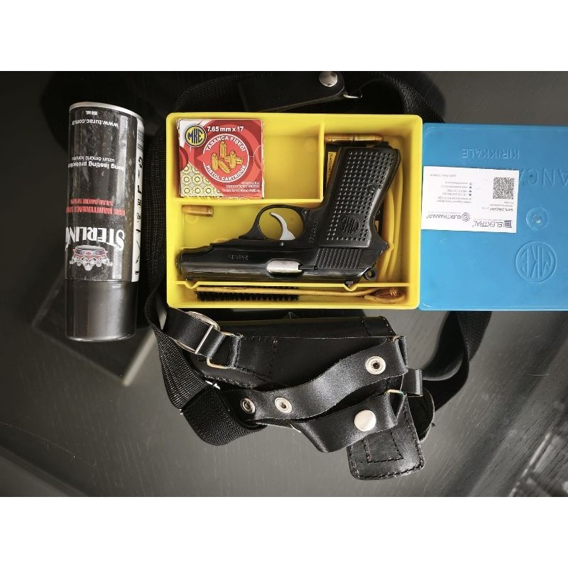 MKE Kırıkkale 7.65 Silah, mermi ve kılıf