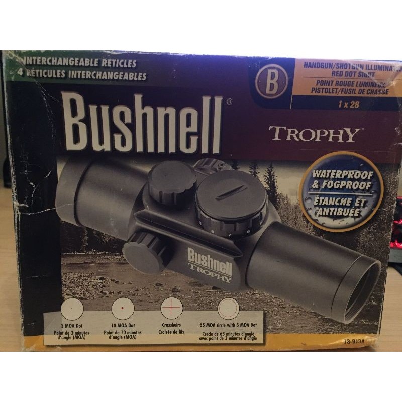 BUSHNELL 1X28 TROPHY Red dot - Dürbün