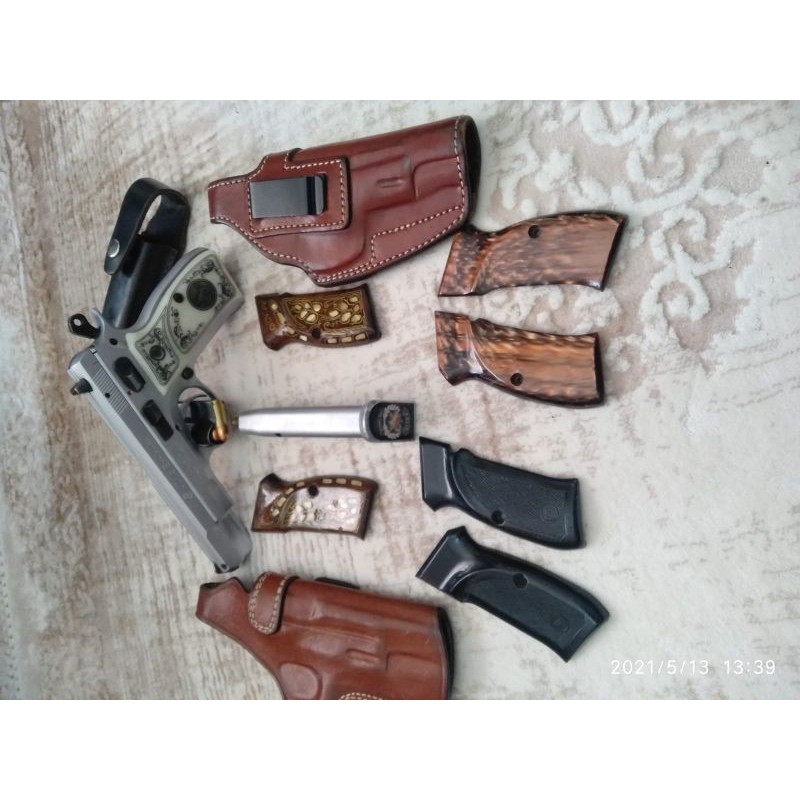 Emekli polisten ACİL temiz beyaz mat kaplama CZ 75B