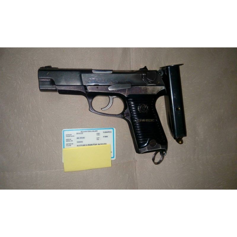 Emekli Polisten Satılık Ruger, 15+1, uzun 9mm