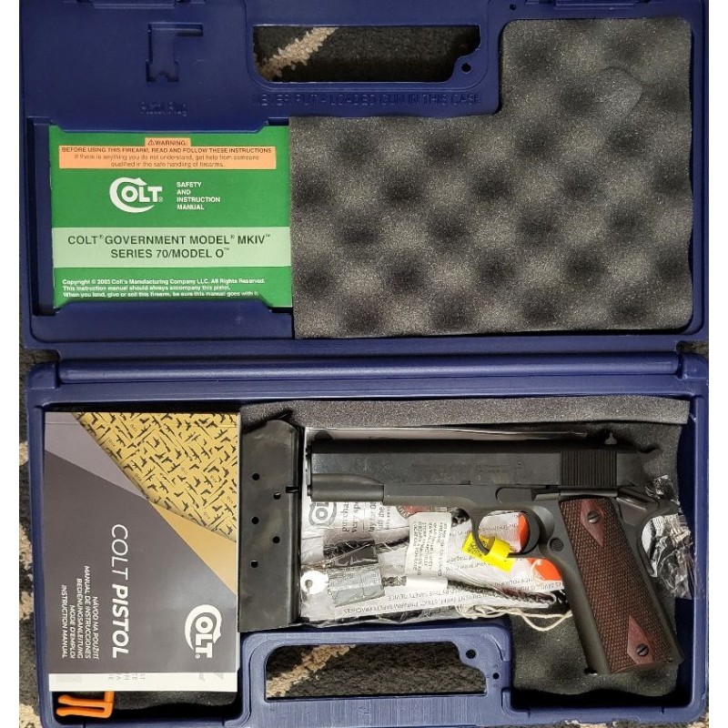 COLT 1911 SIFIR KUTUSUNDA, HİÇ ATIŞ YAPILMADI