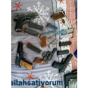 Memurdan takaslı el işlemesi gümüş işlemeli 7.65 Kırıkkale