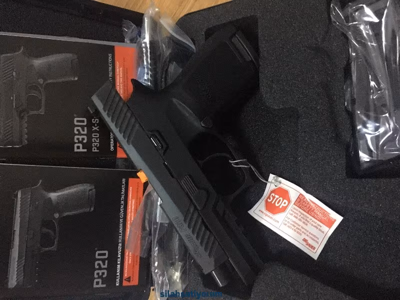 Sig sauer P 320 sıfır hiç kullanılmadı. Kamu görevlisinden