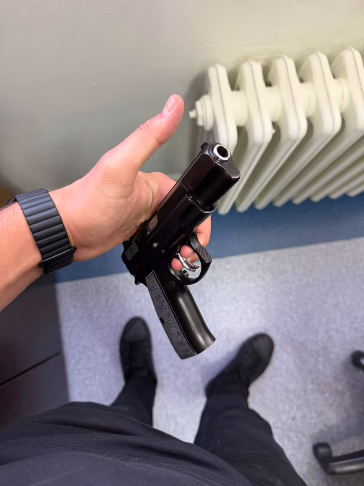 CZ 75 B büro personelinden