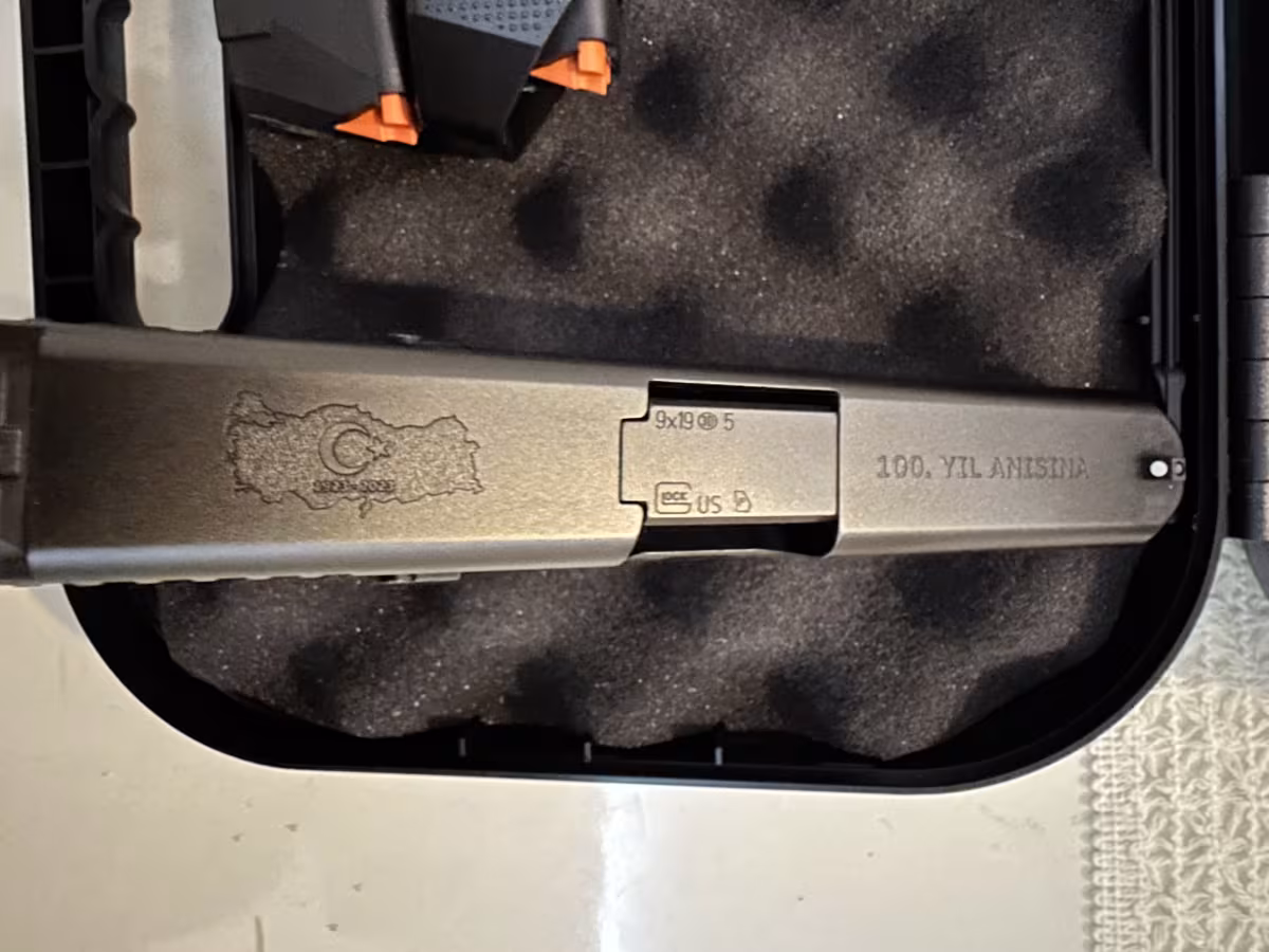 100. YIL GLOCK 19 GEN5 ÖZEL SERİ