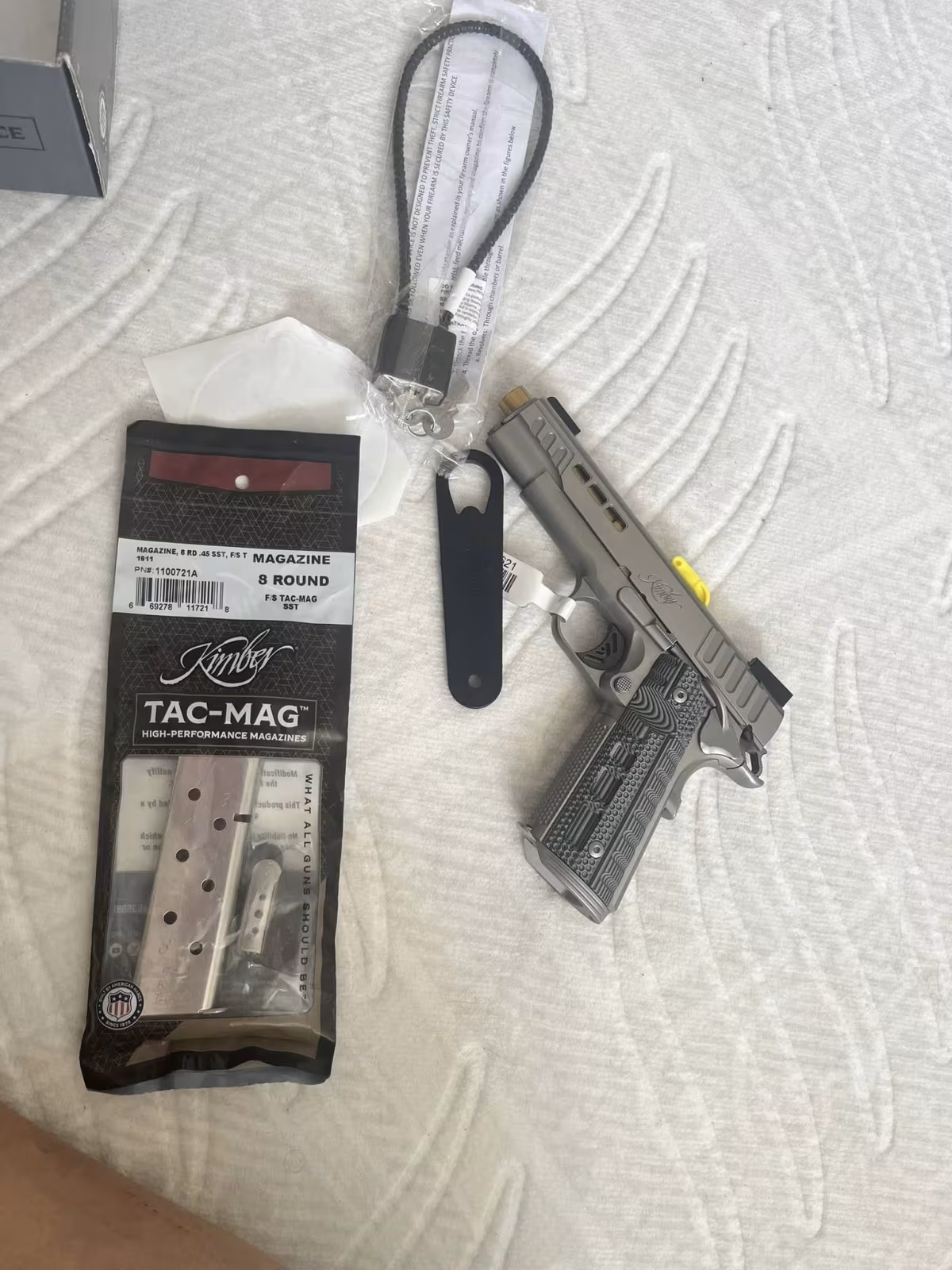 kamu görevlisinden kimber rapid dawn kutusunda sıfır