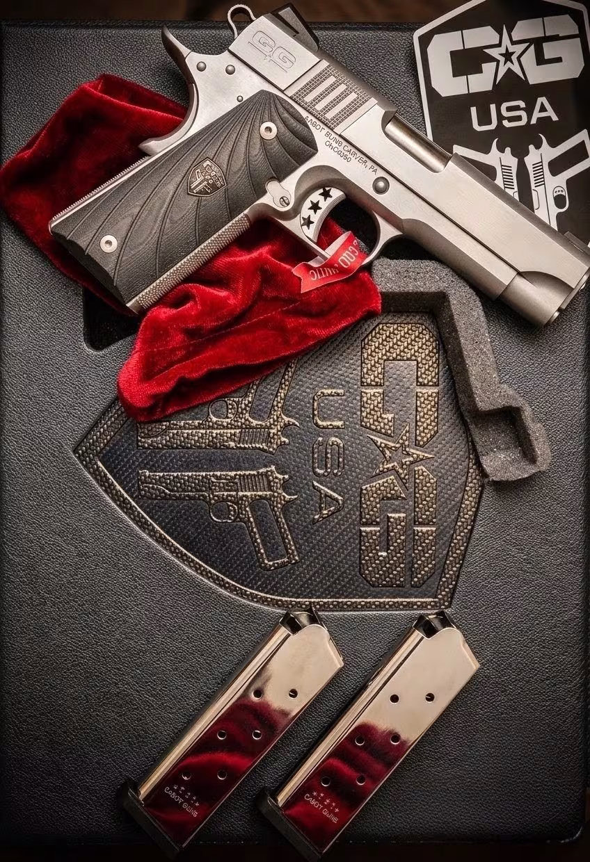 Cabot Guns S103 Commander (.45 ACP) – Koleksiyonluk, Sıra Dışı Hassasiyet ve Kusursuz İşçilik