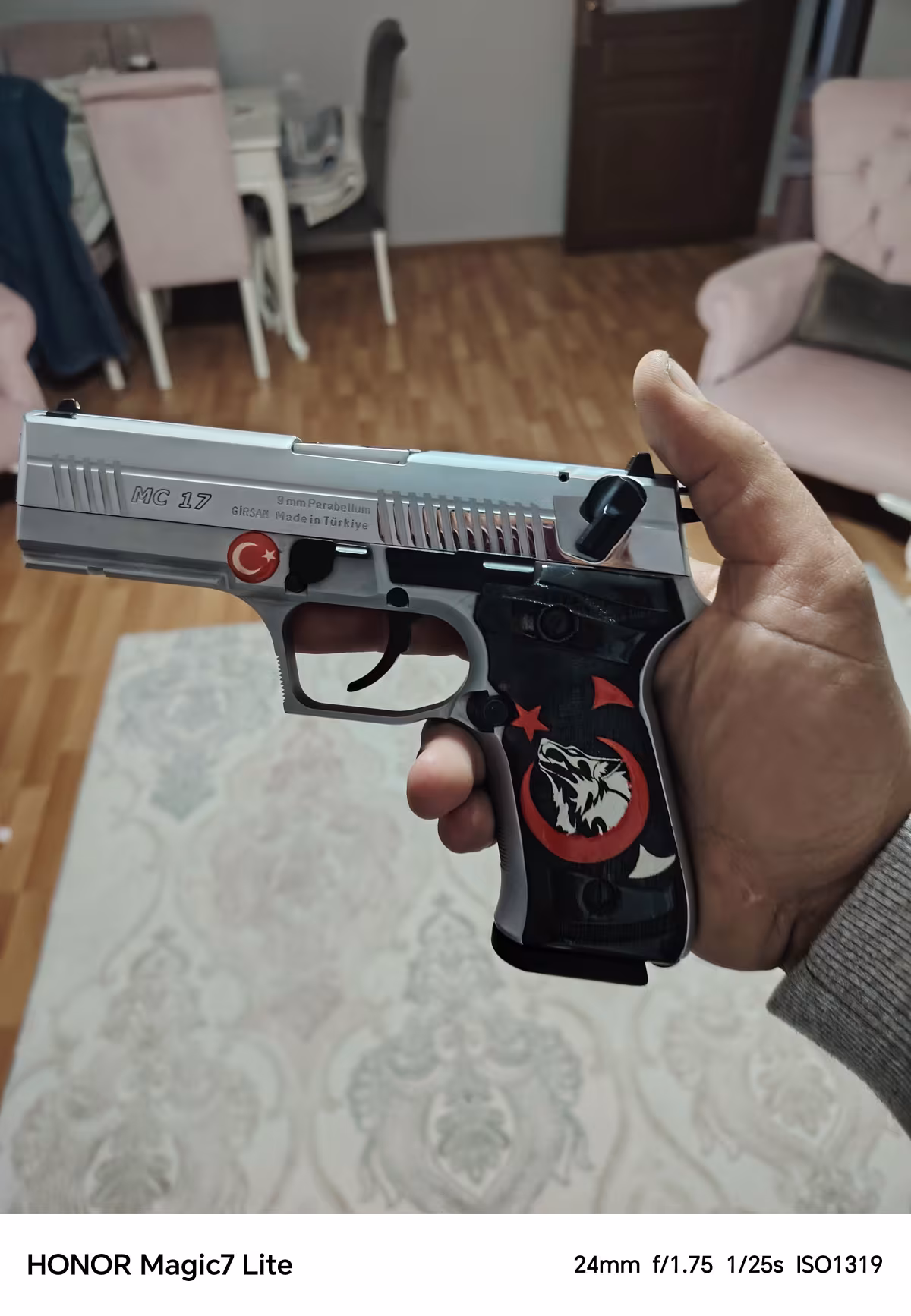 Girsan MC 17 50 kurşun atıldı atılmadı 2 şarjör vereceğim yanında mermi ile