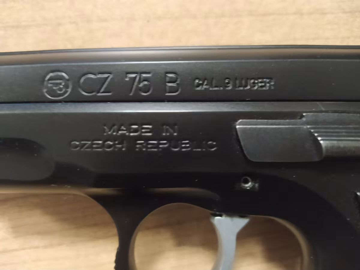 Memurdan tasıma ruhsatlı kara yılan CZ 75