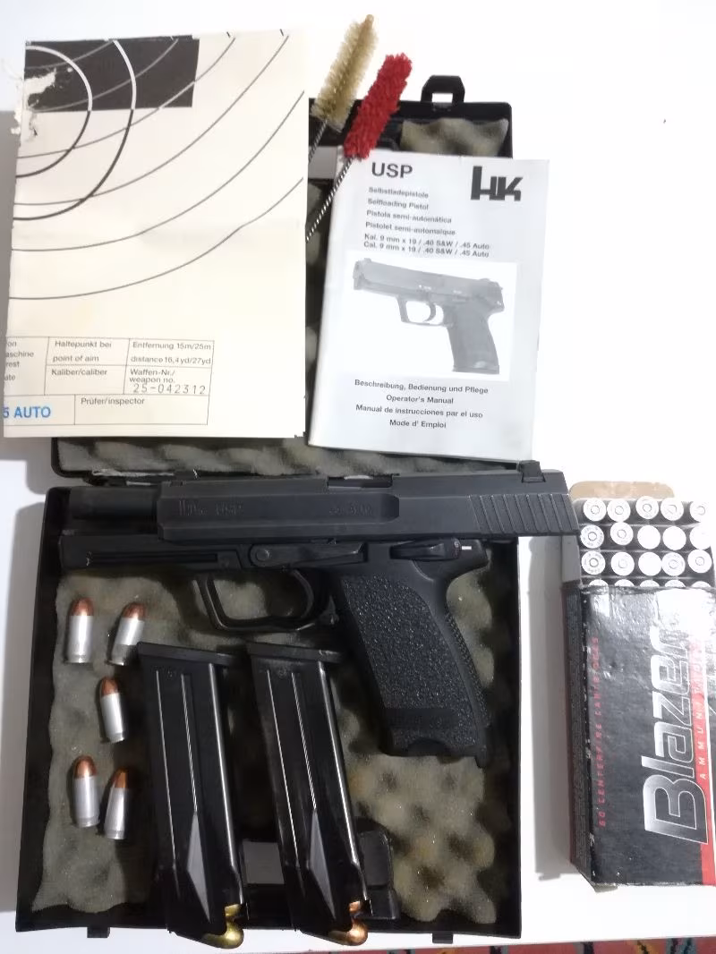 H&K 45 CAL.