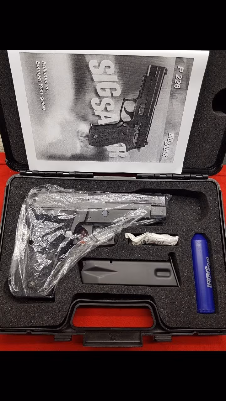 0 ayarinda Sigsauer P226 U Alman