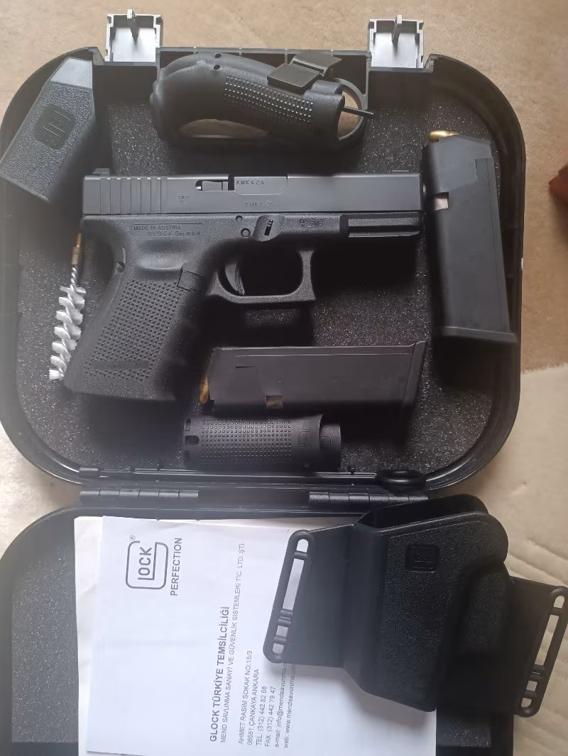 Glock 19 C Gen 4 sıfır hiç kullanılmamış