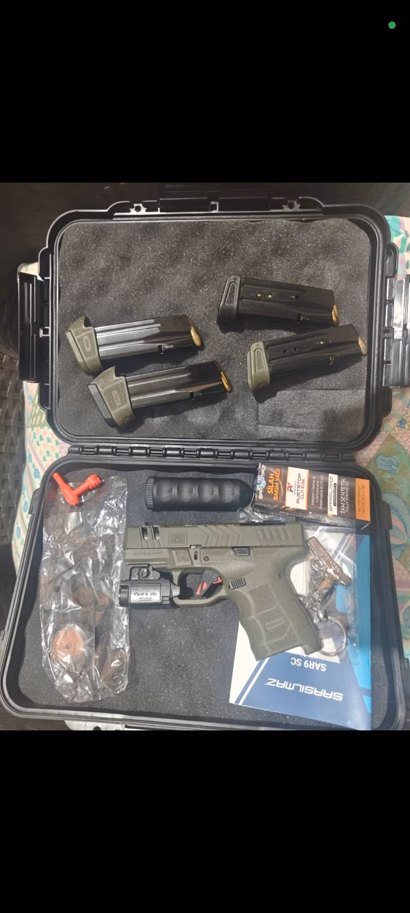 Temiz fenerli sar 9 SC gen 3