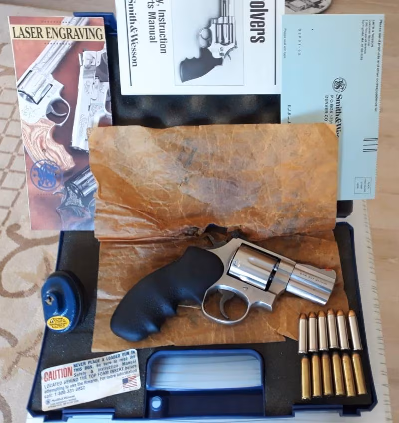 Tertemiz Smith Wesson (ABD) 357/Magnum