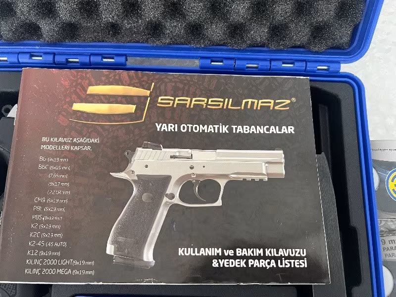 Sıfır ayarında Sarsılmaz B6 Stainless Steel Mat