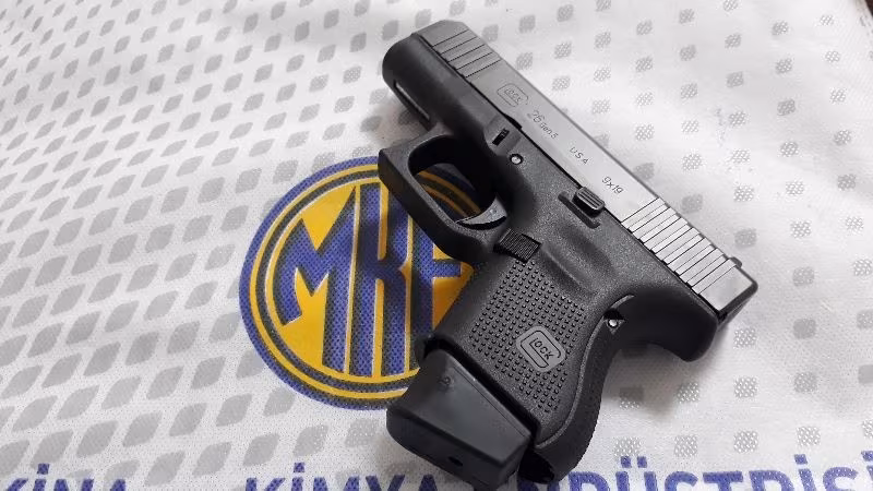 Silahçı Erhan usta'dan Glock 26 gen 5 10+1 ekstra 17+1 Şarjör Hediyeli