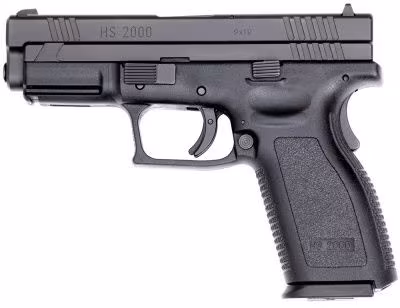 HS 2000 9mm S&W 357 Sig Polimer plastiktir... ve hayalet silah olan Glock la eşdeğer silahtır.