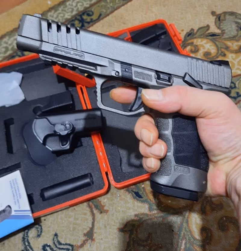 SARSILMAZ SAR9 METE SPORT Platinum UZUN NAMLU 9x19MM 19 KAPASİTELİ