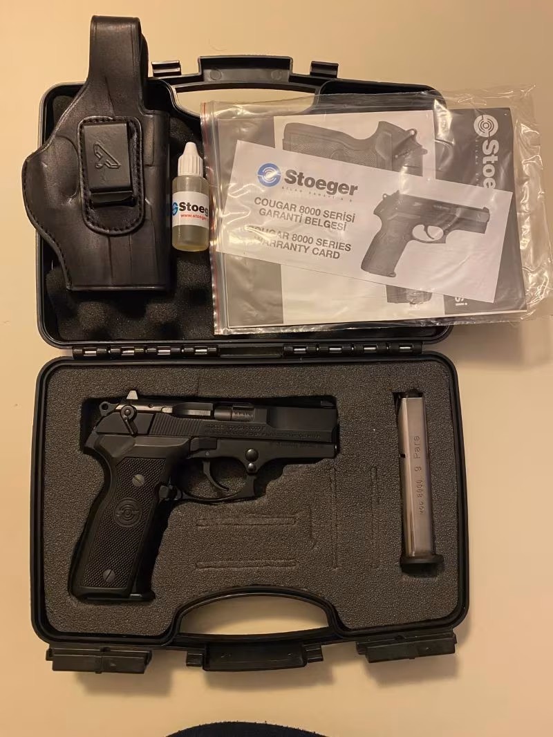 Sahibinden Sıfır, Kullanılmamış , STOEGER COUGER 8000 SERİSİ