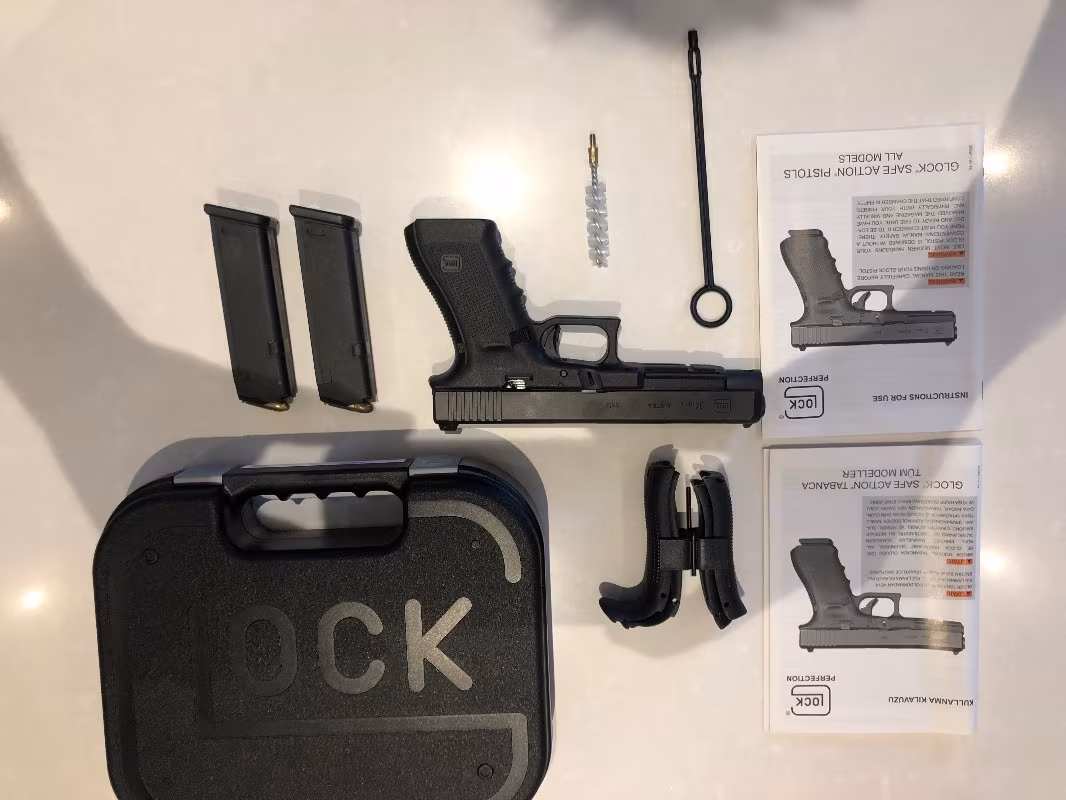 Sıfır ayarında kamu personelinden glock 34 gen 4 9x19