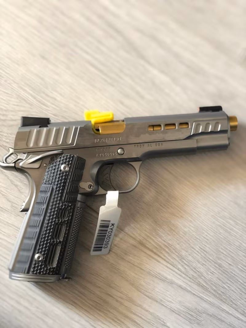 SIFIR hiç kullanılmadı, KİMBER RAPİD DAWN 45 ACP