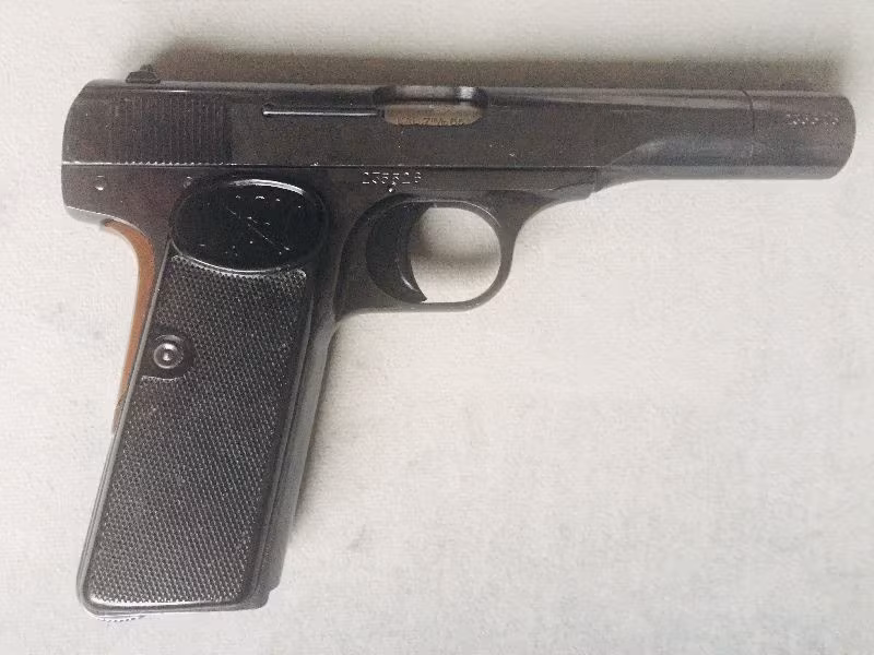 SIFIR AYARINDA,ÇOK TEMİZ UZUN NAMLU 7.65 MM YÜZÜKLÜ BROWNİNG