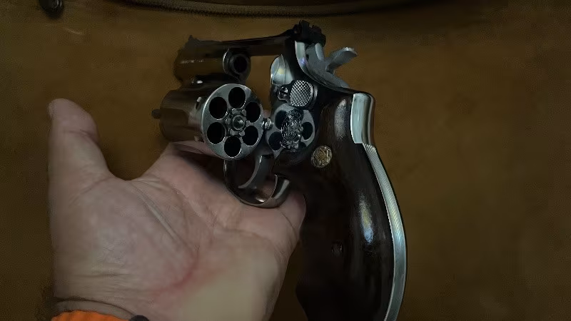 Smith wesson 357 magnum 2.5 inç/Emekli emniyet mensubundan