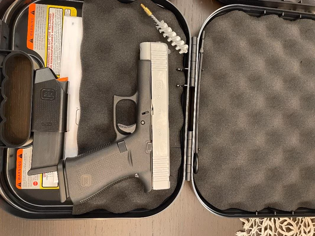 MEMURDAN SIFIR GLOCK 48 SİLVER SLİDE