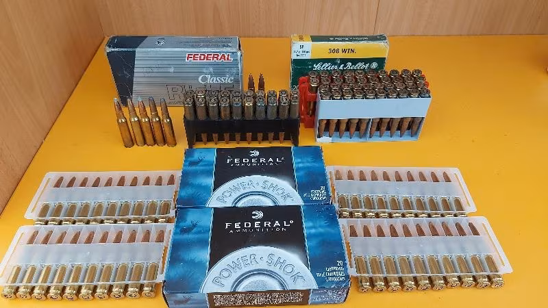 Satılık Federal 308 win. , 7,62×51 nato mermileri