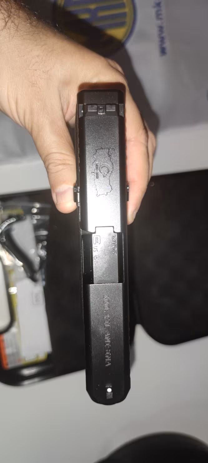 0537 061 26 44 ...  SIFIR, TC SERİ NOLU GLOCK 19 GEN 5 HARİTALI