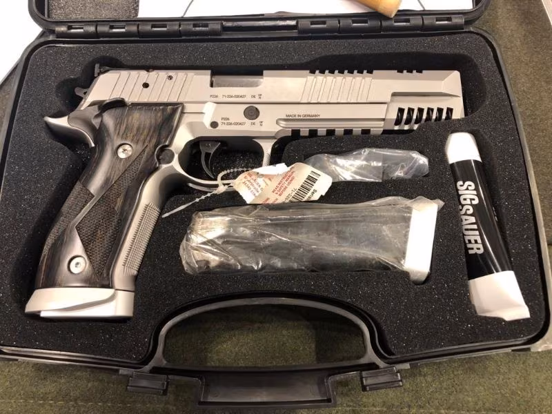 sig sauer p226 x-six skeleton silver sıfır