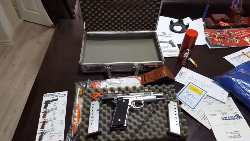 SATILIK 45'LİK SMİTH WESSON 1911 PERFORMANCE CENTER