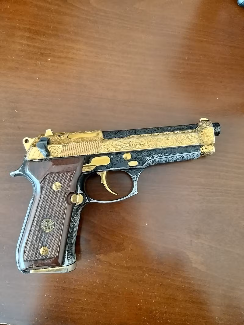 Acil Beretta 92fs Altın Kaplama