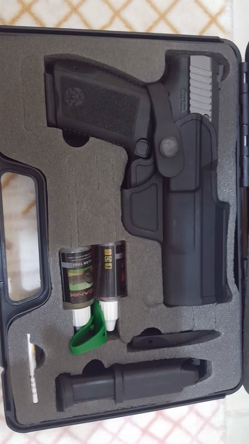 Canik elite tungsten hiç atış yapılmamış kutusunda