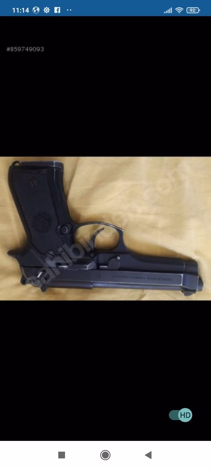 Beretta f92 çok iyi