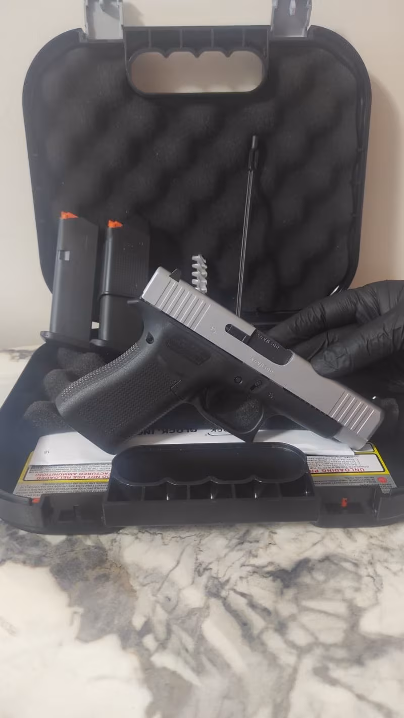KAMU GÖREVLİSİNDE GLOCK 48X SİLVER SLİDE SON SERİ