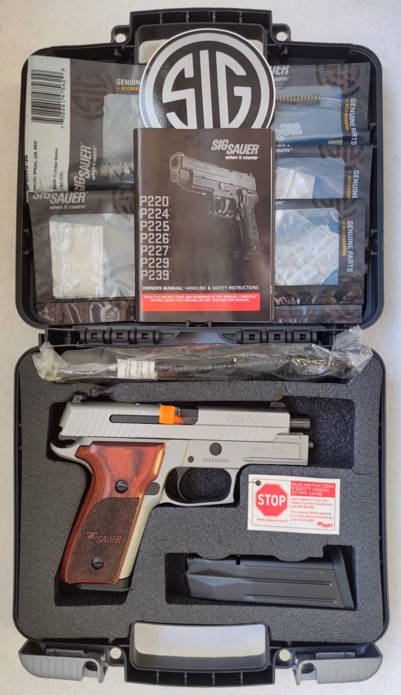 KENDİNİ ÖZEL HİSSEDERLERE & SIG SAUER P229 ELİTE STANLİES