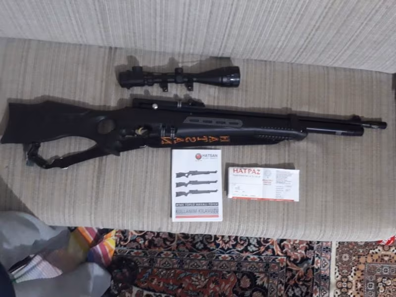Az kullanılmış Hatsan havalı tüfek