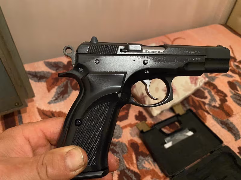 2016 MODEL CZ 75 B KUTUSUNDA SIFIR HATASIZ BOYASIZ ÇİZİKSİZ