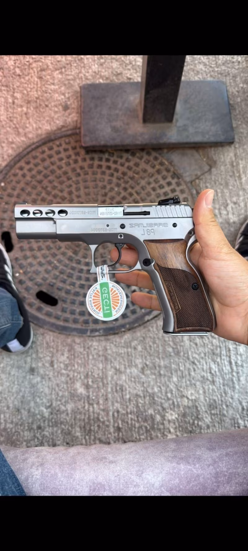 Sarsılmaz P8 L sıfır hiç kullanılmamış.