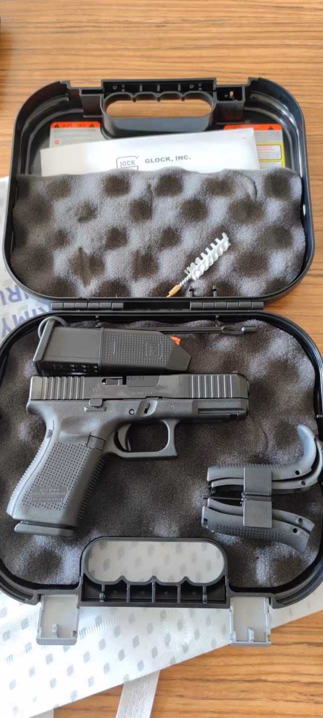 Glock 19 Gen 5 Sıfır 2021 (Sürgüsü Dahi Çekilmedi)