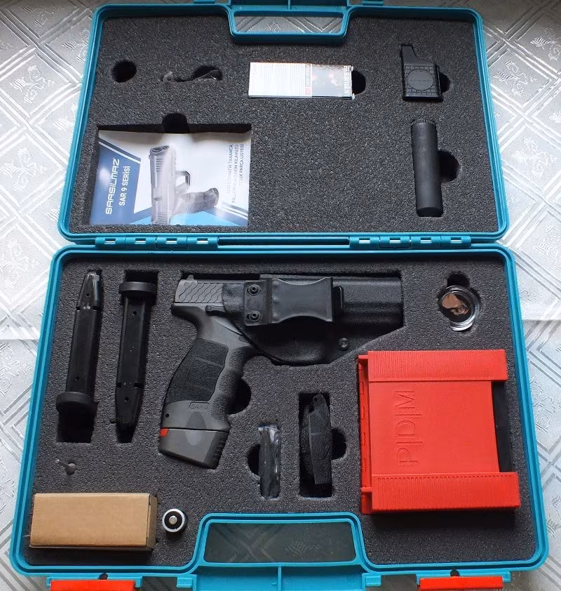 SARSILMAZ SAR 9 GEN 2 PLATİNİUM KUTUSUNDA SIFIR SİLAH