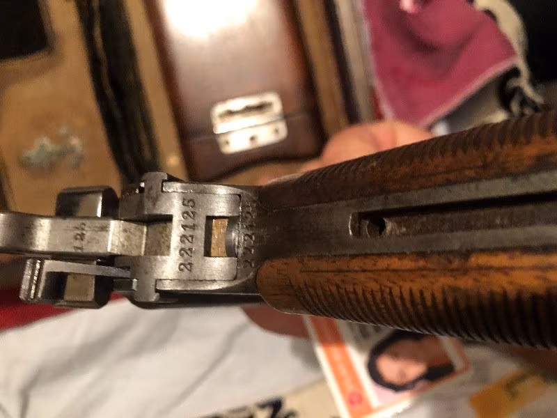 C96 kasalı bulunması zor tam sandıklı Osmanlı bir subayın silahı