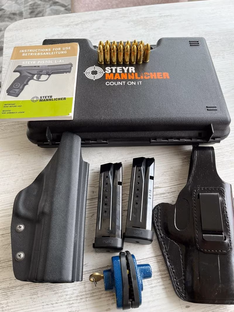 Steyr L9 A1 Tabanca, Acil Satılık