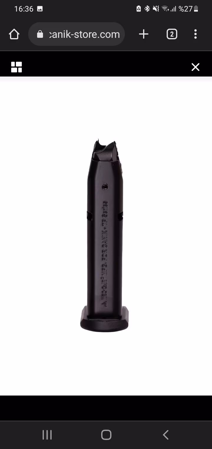 Canik TP 9 Elite serisi orjinal şarjör