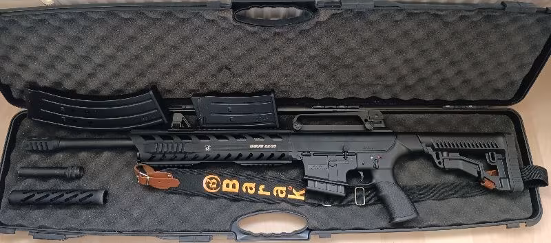 RUHSATLI,SIFIR AYARINDA,KUTUSUNDA,ÇOK AZ KULLANILAN BARAK BR-99 - 8.000 TL.