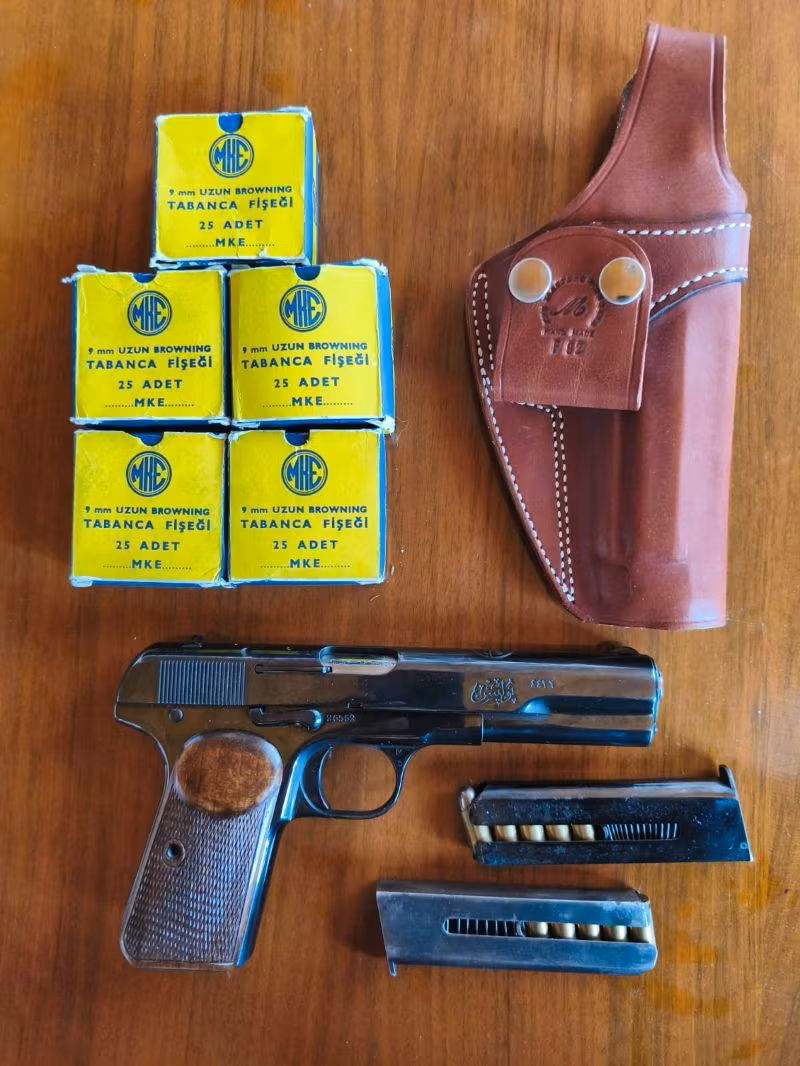 Antika - Osmanlı Tuğralı Browning