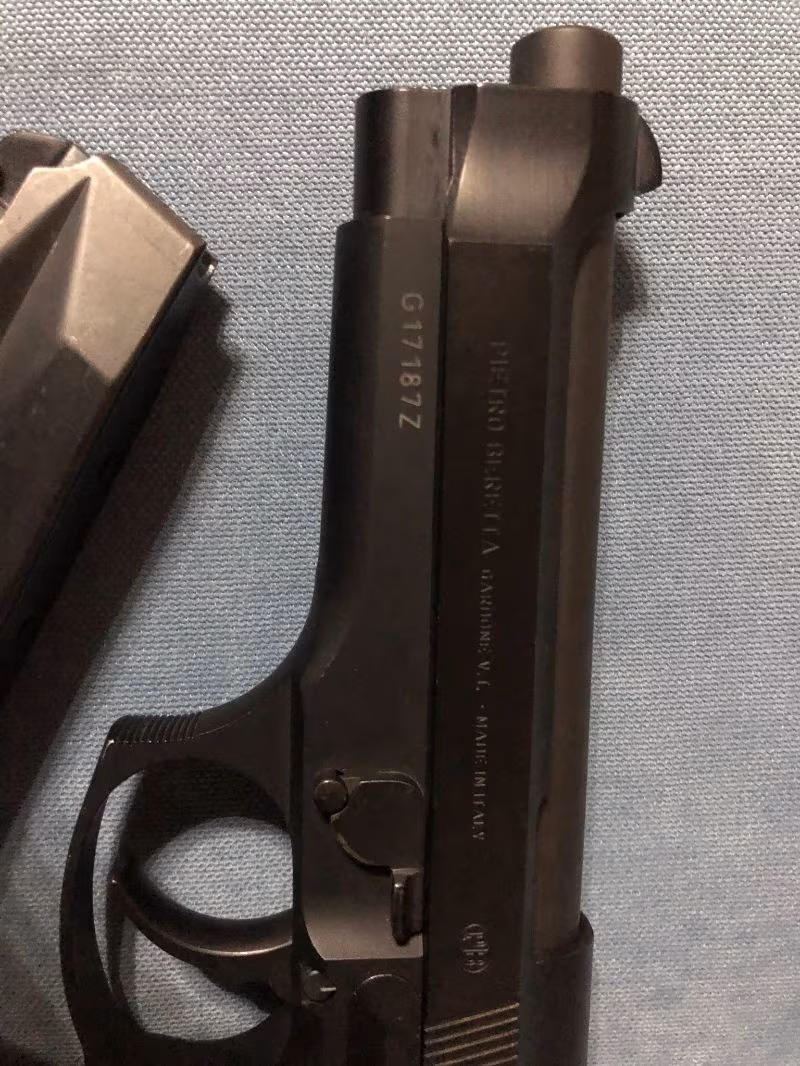 15+1 Beretta 92 fs temiz az kullanılmış